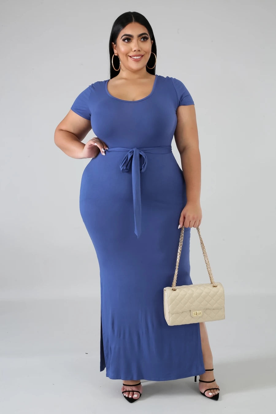 Serenity Curve Maxi Dress
