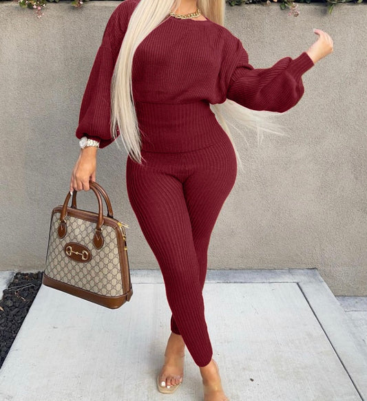Wine About It Knit Set