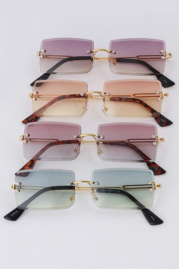 Rimless Sunglasses