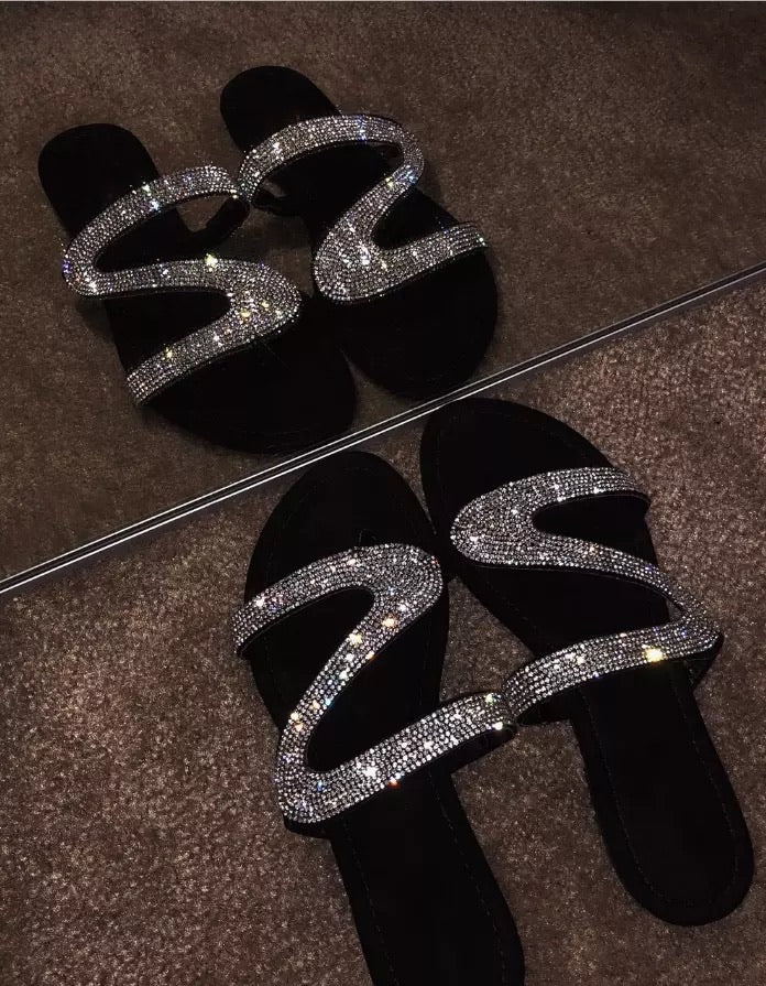 Rhinestone Flats